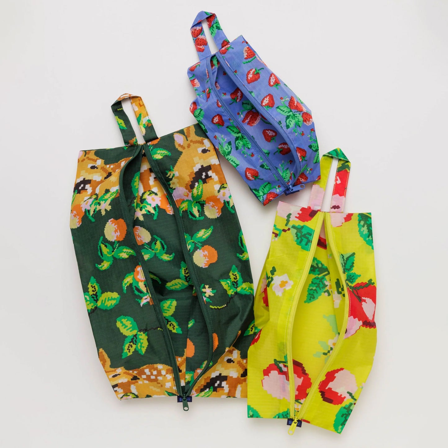 3D Zip Pouch Set