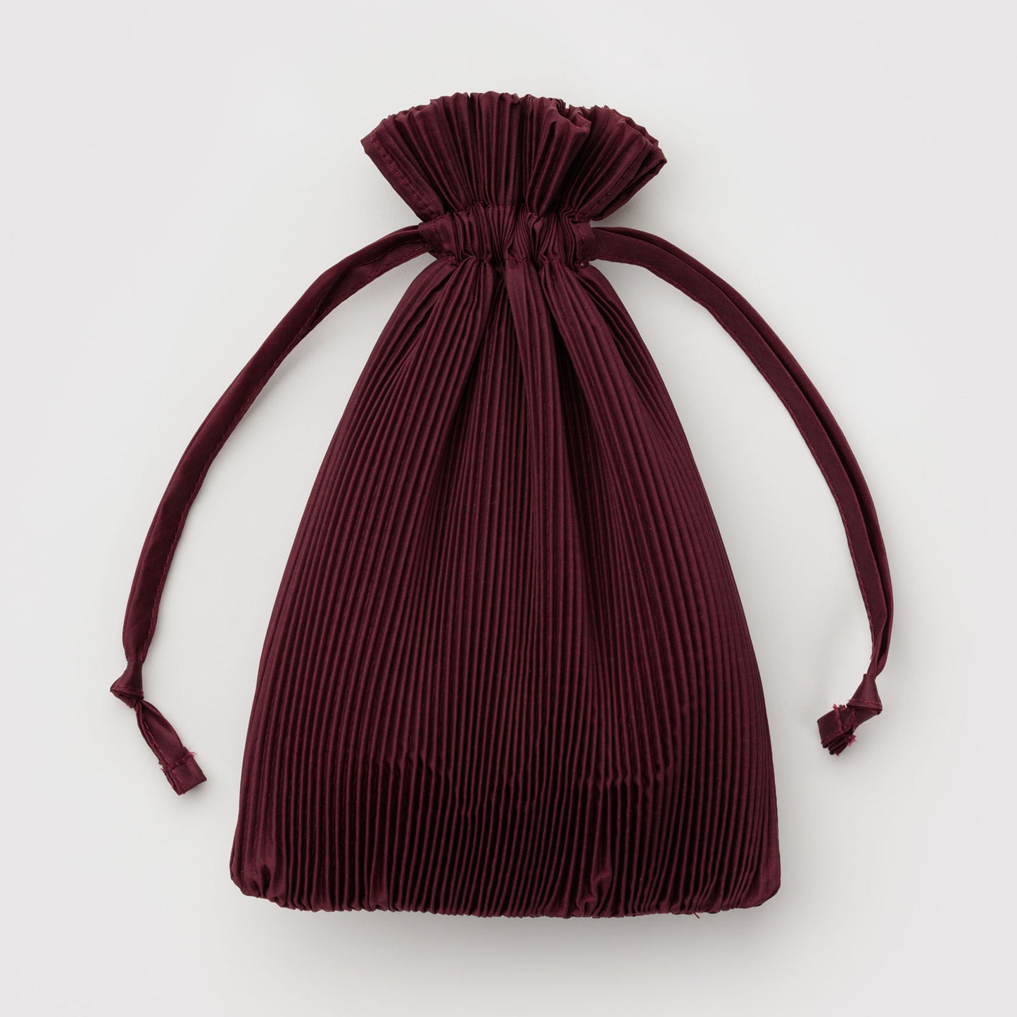 BAGGU Mahogany Pleated Baggu