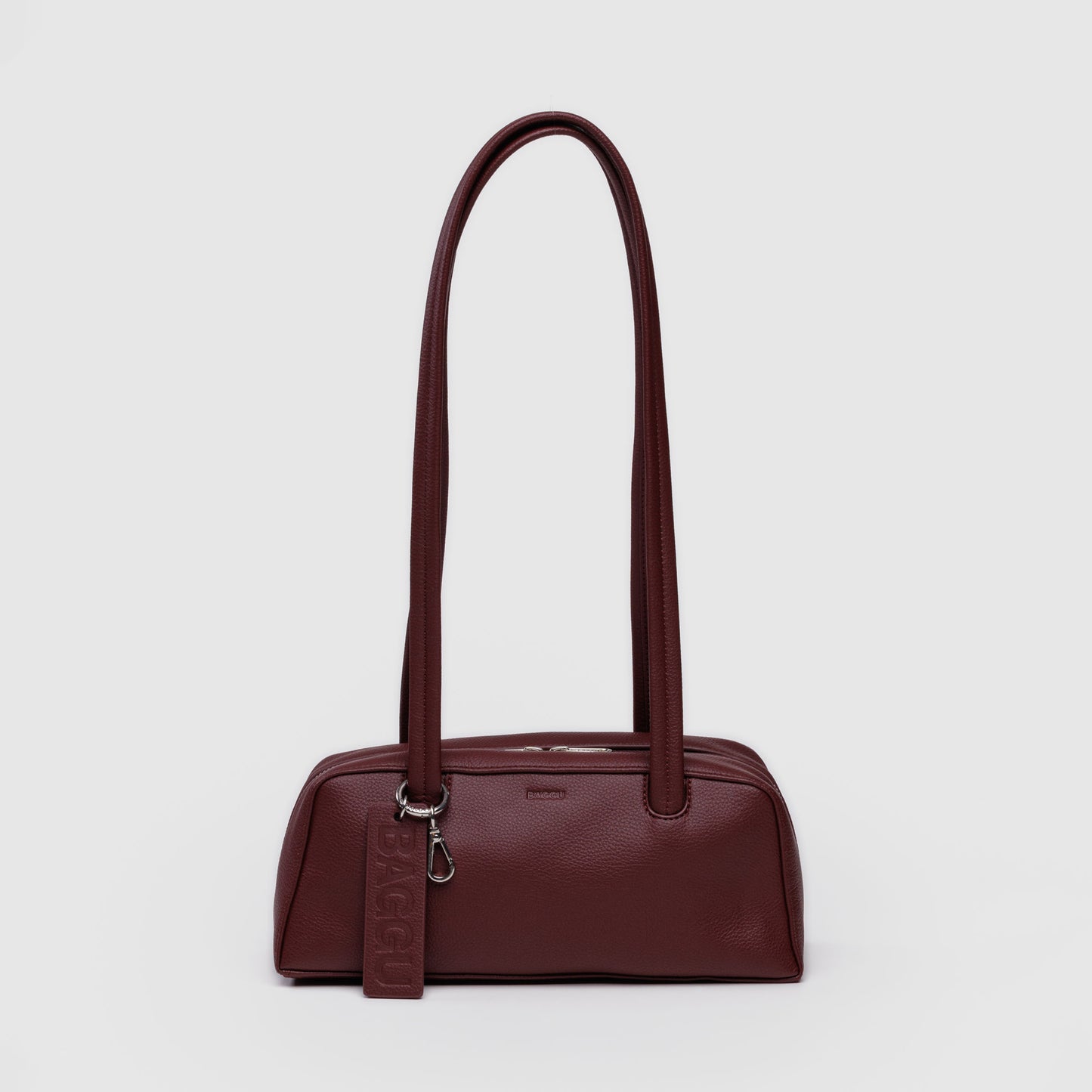 Small Recycled Leather Bowler Bag