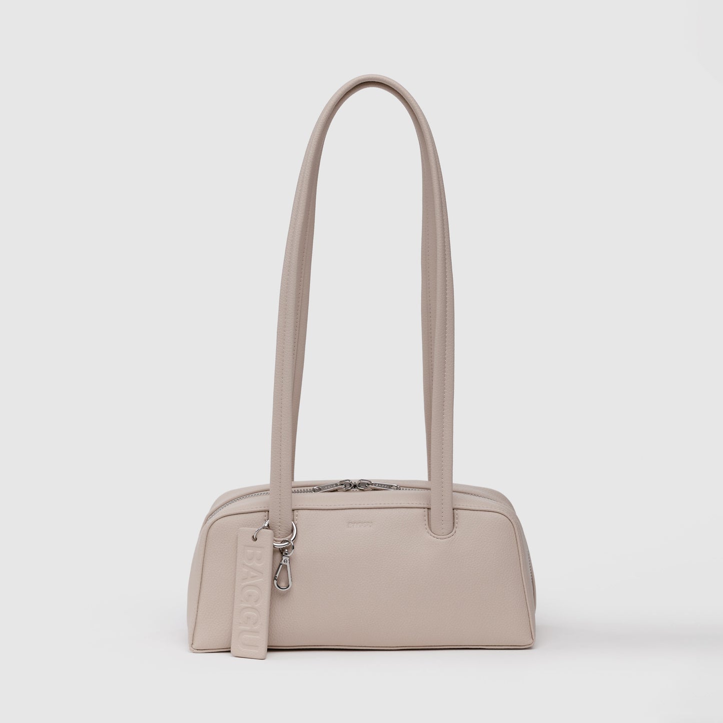 Small Recycled Leather Bowler Bag