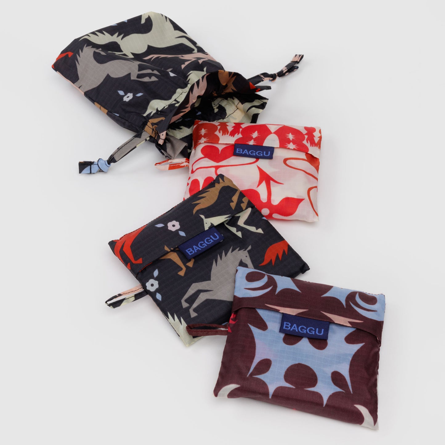 BAGGU Western Cut-Outs Standard Baggu Set of 3