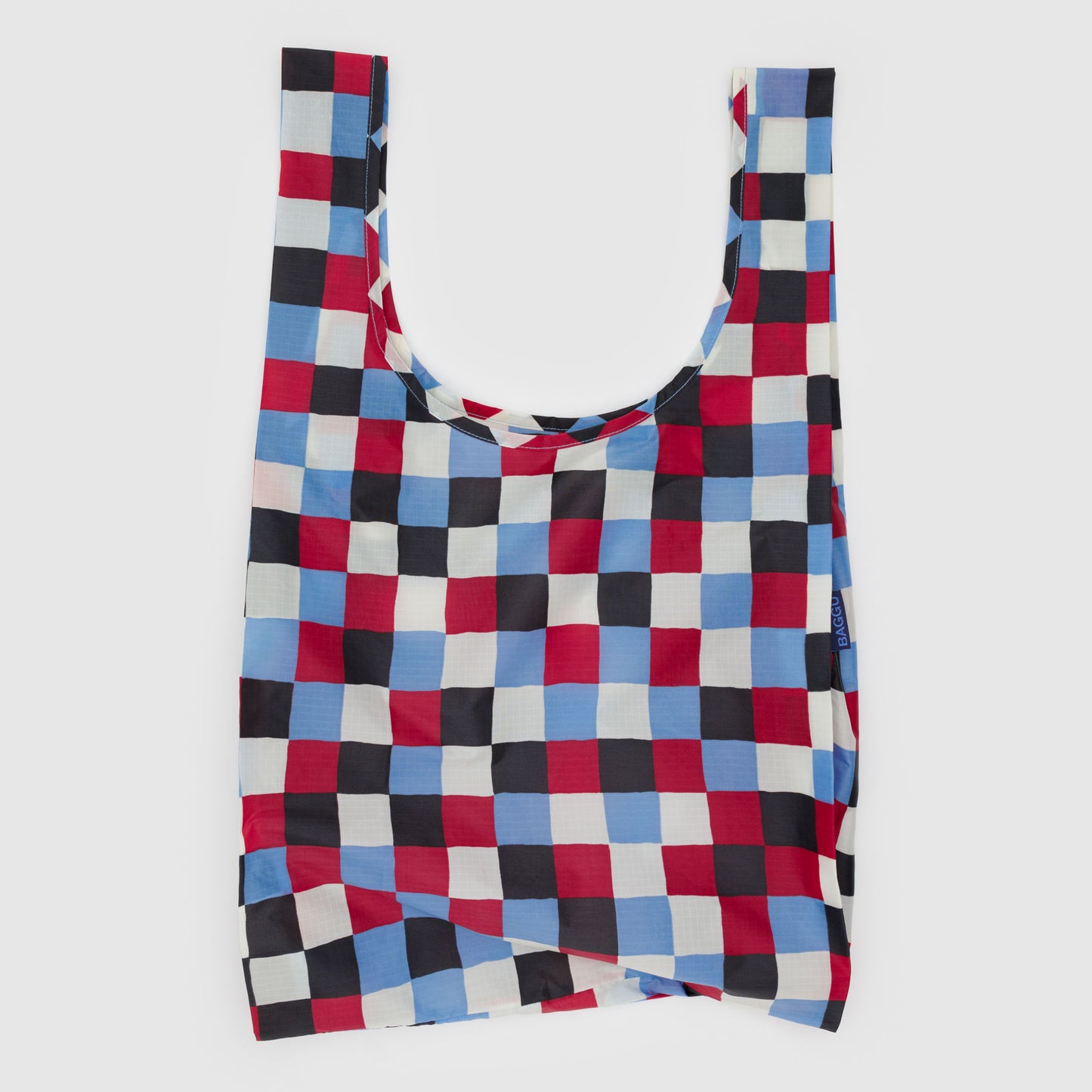 BAGGU Painted Check Standard Baggu