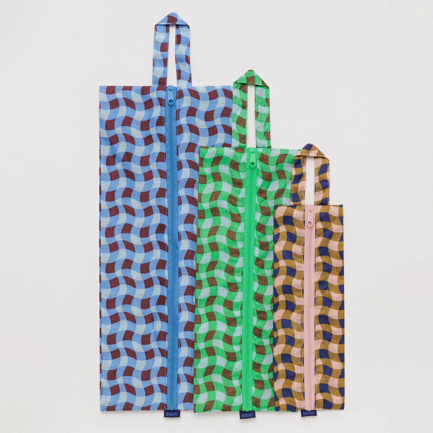 3D Zip Pouch Set