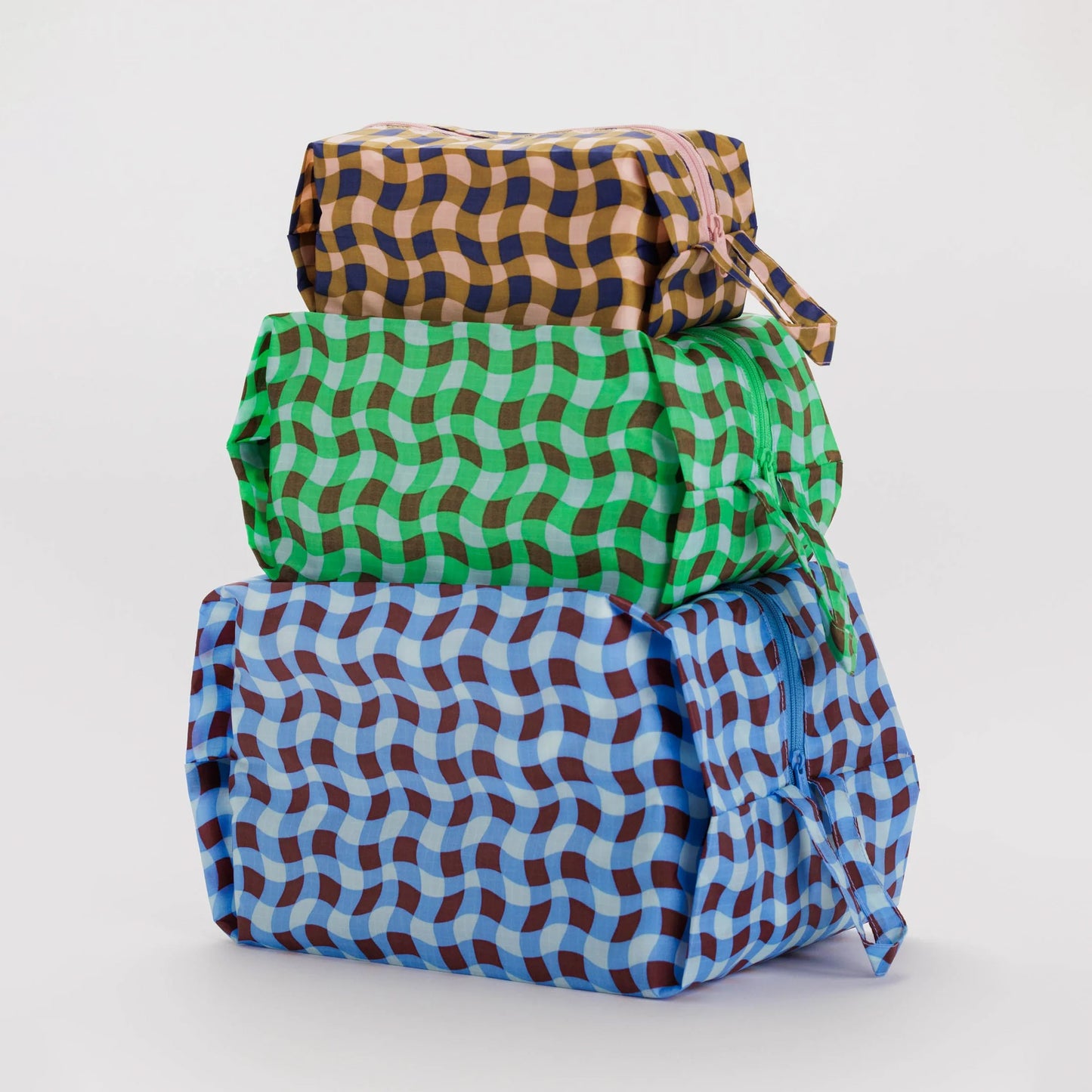 3D Zip Pouch Set
