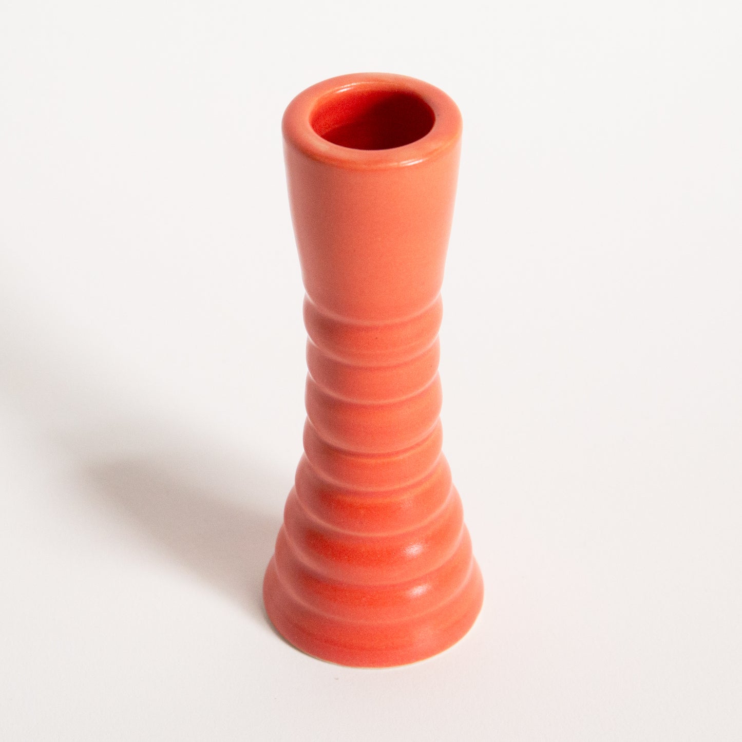 Candleholder in Bright Red
