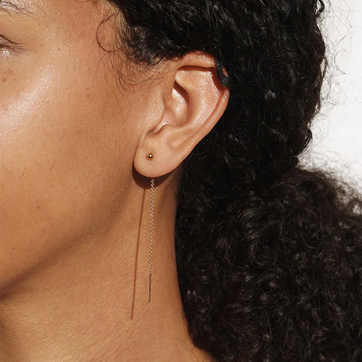 Ball Threader Earrings