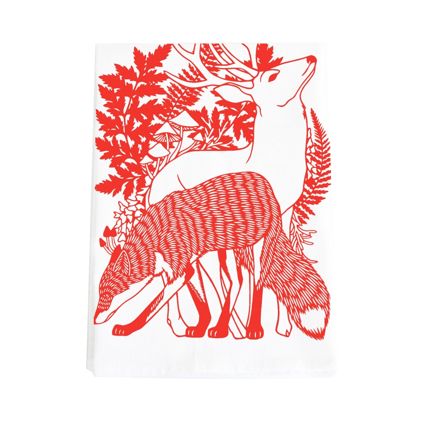 Bird Mafia Tea Towel