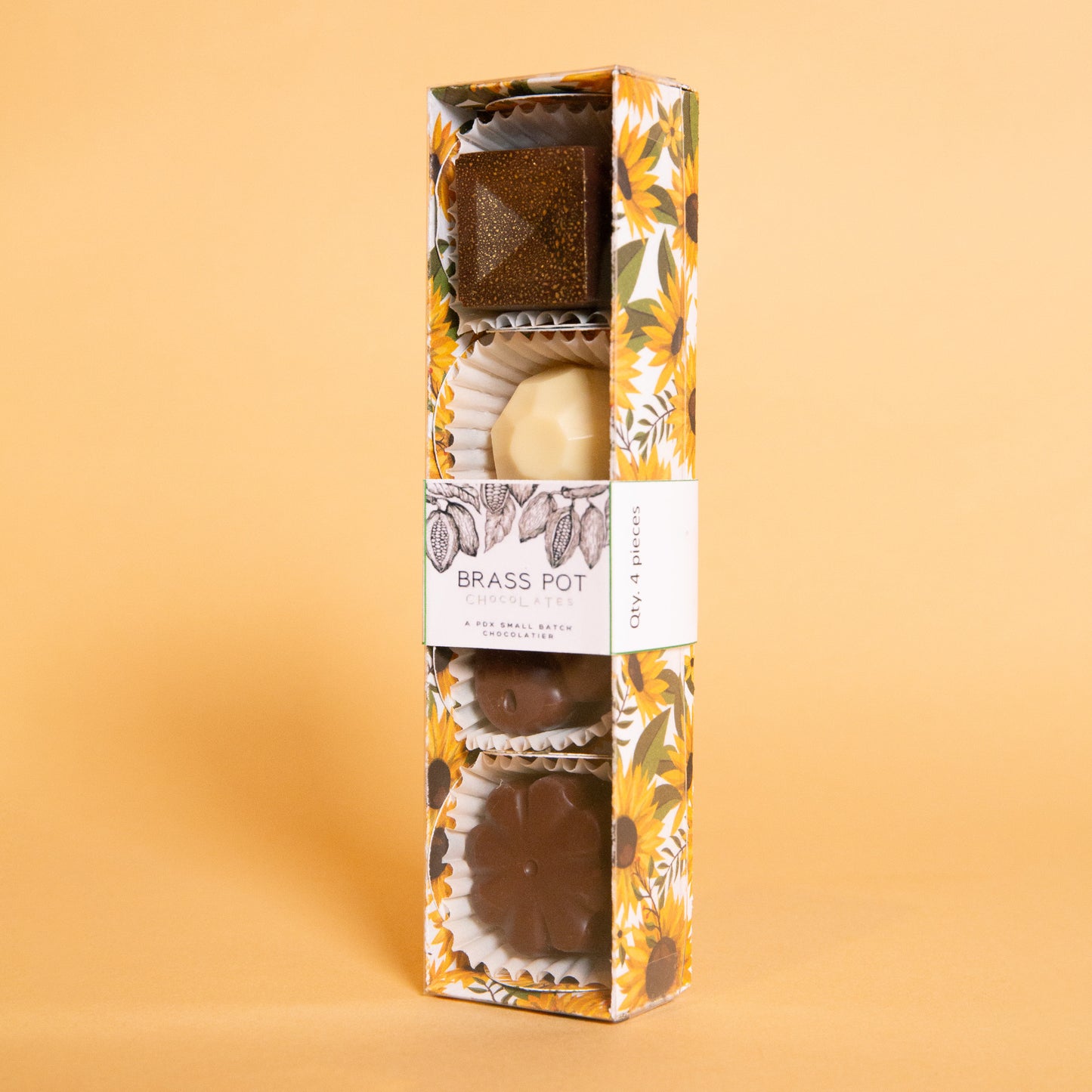 Artisanal Chocolate Box, 4pk