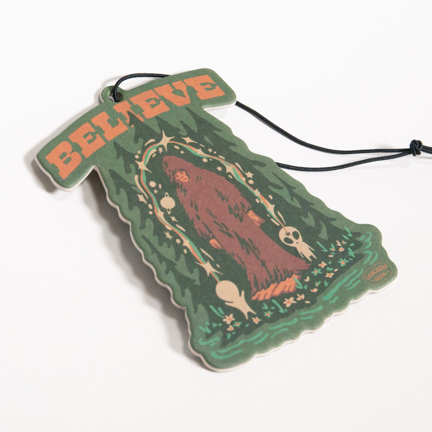 Incense & Tangerine Peel / Believe Bigfoot Air Freshener