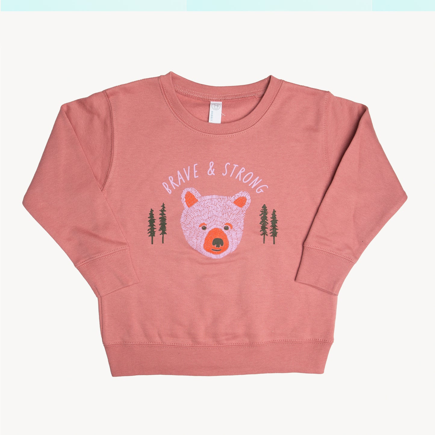 Brave & Strong Kids Crew Sweatshirt