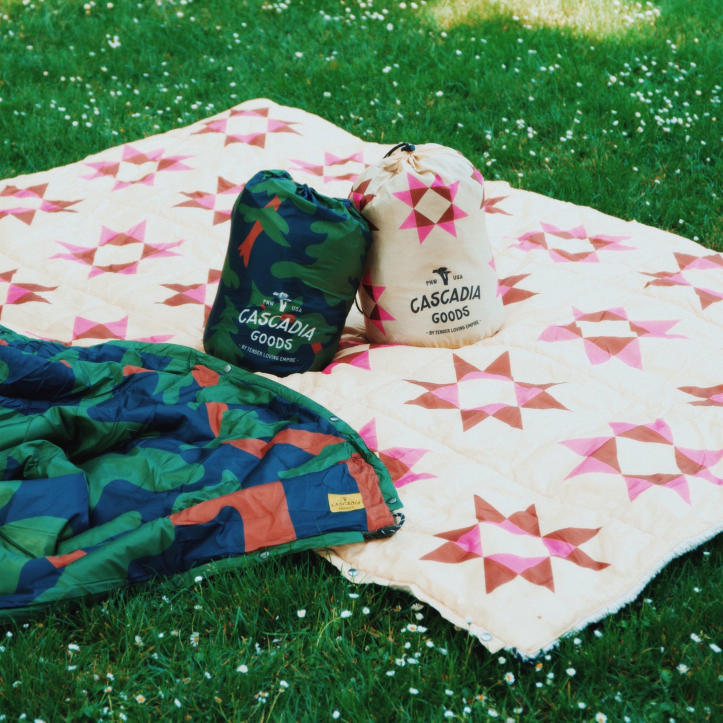 Quilt Stars Camp Blanket