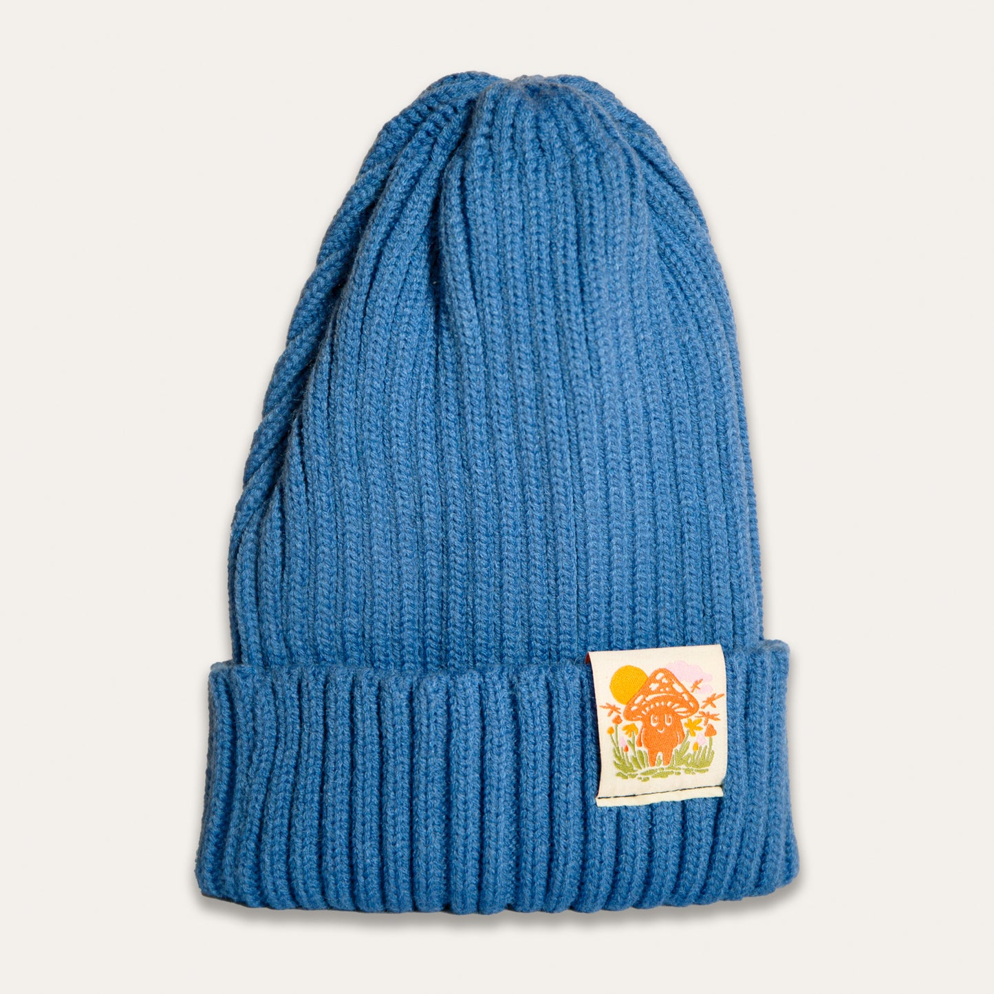 Little Mushroom Kids Beanie (Blue)