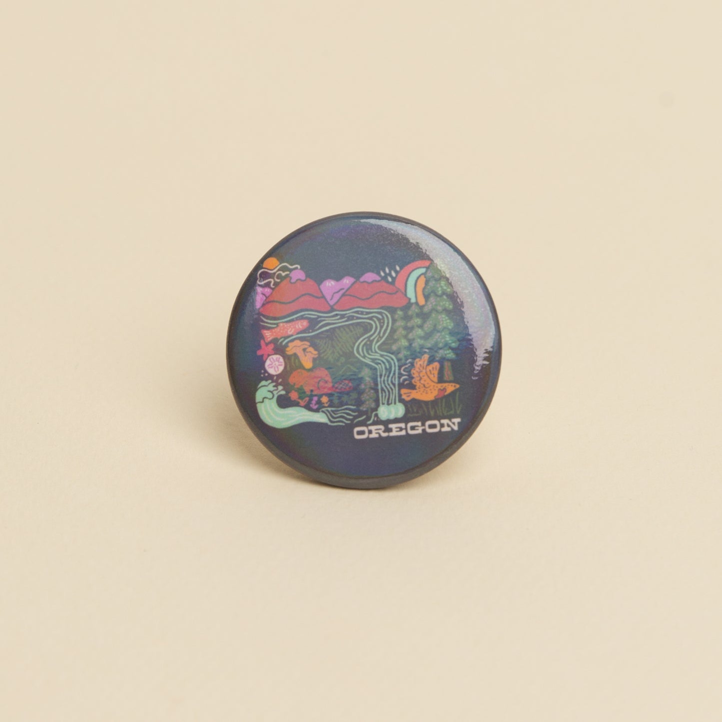 Portland Rainbow Button Pack