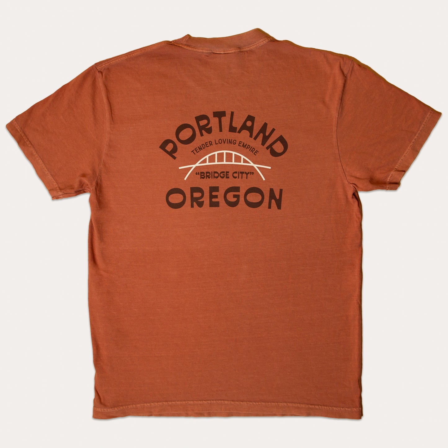 PDX Pennant Unisex Shirt (Yam)