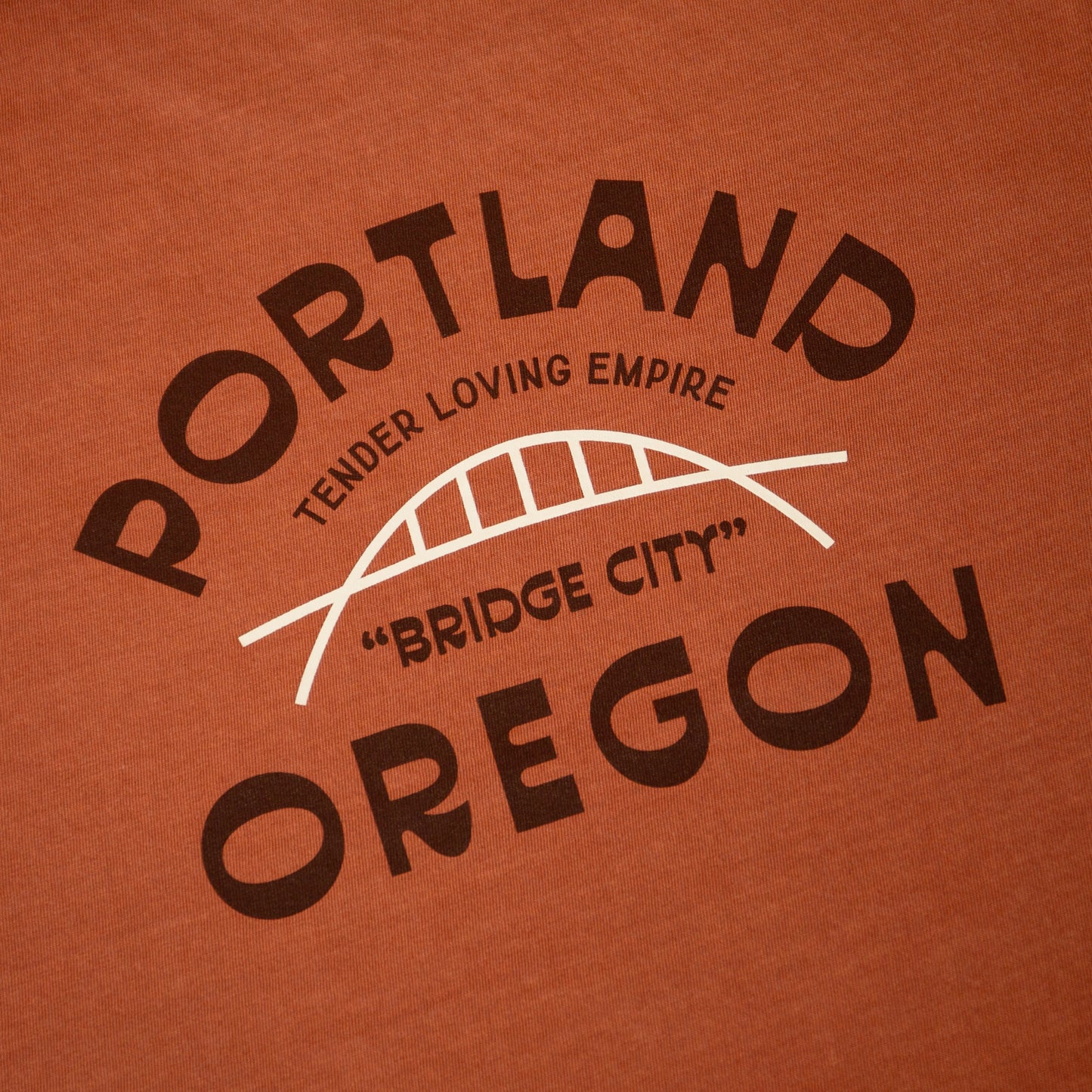 PDX Pennant Unisex Shirt (Yam)