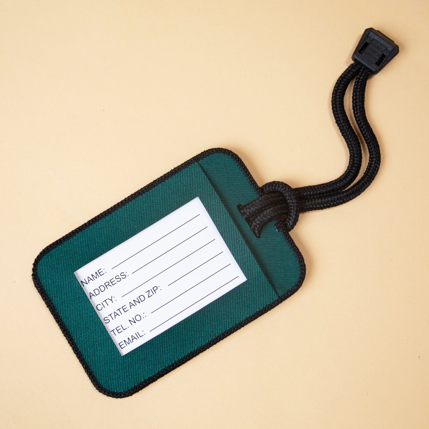 Pacific NW Bigfoot Patch Luggage Tag