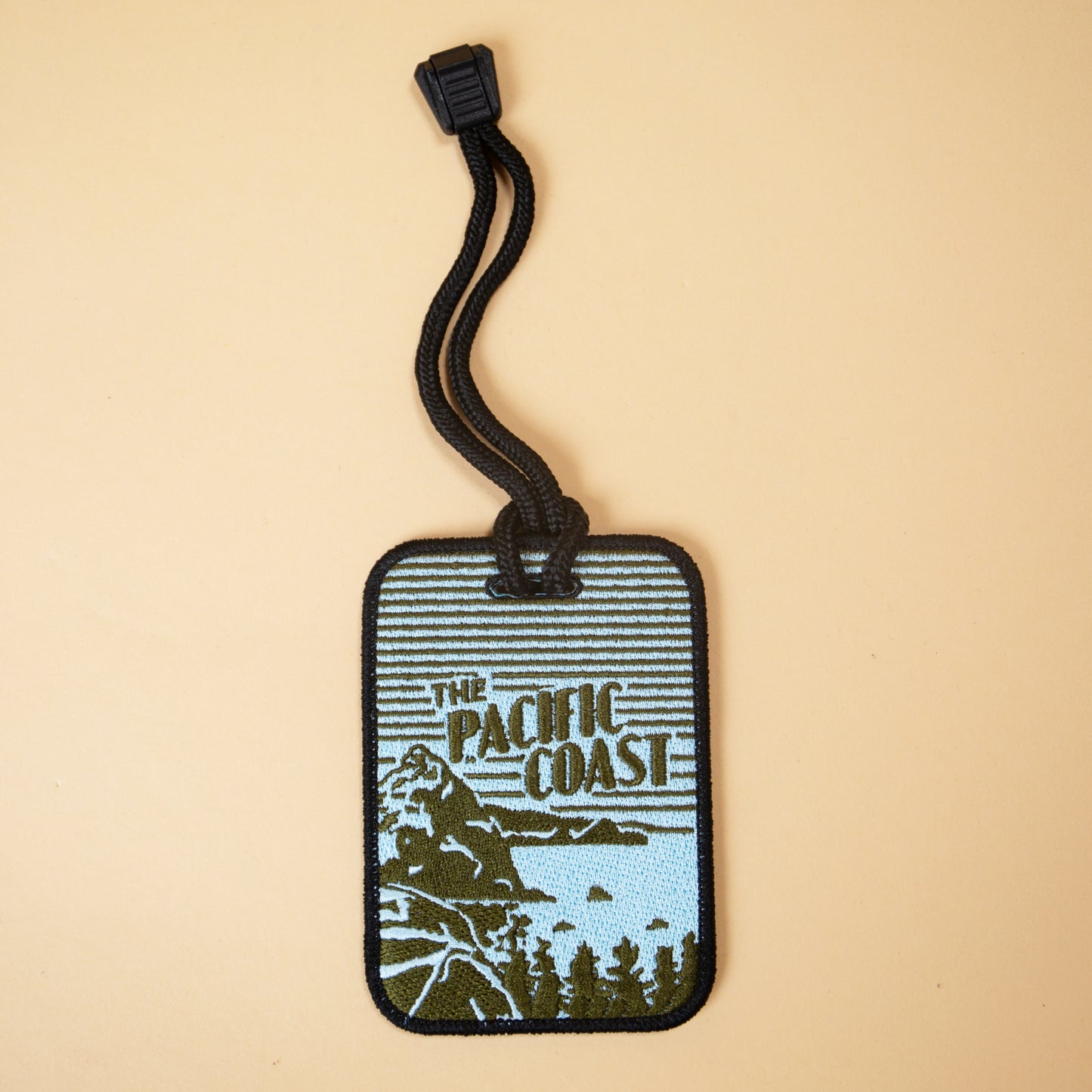 Pacific Coast Patch Luggage Tag