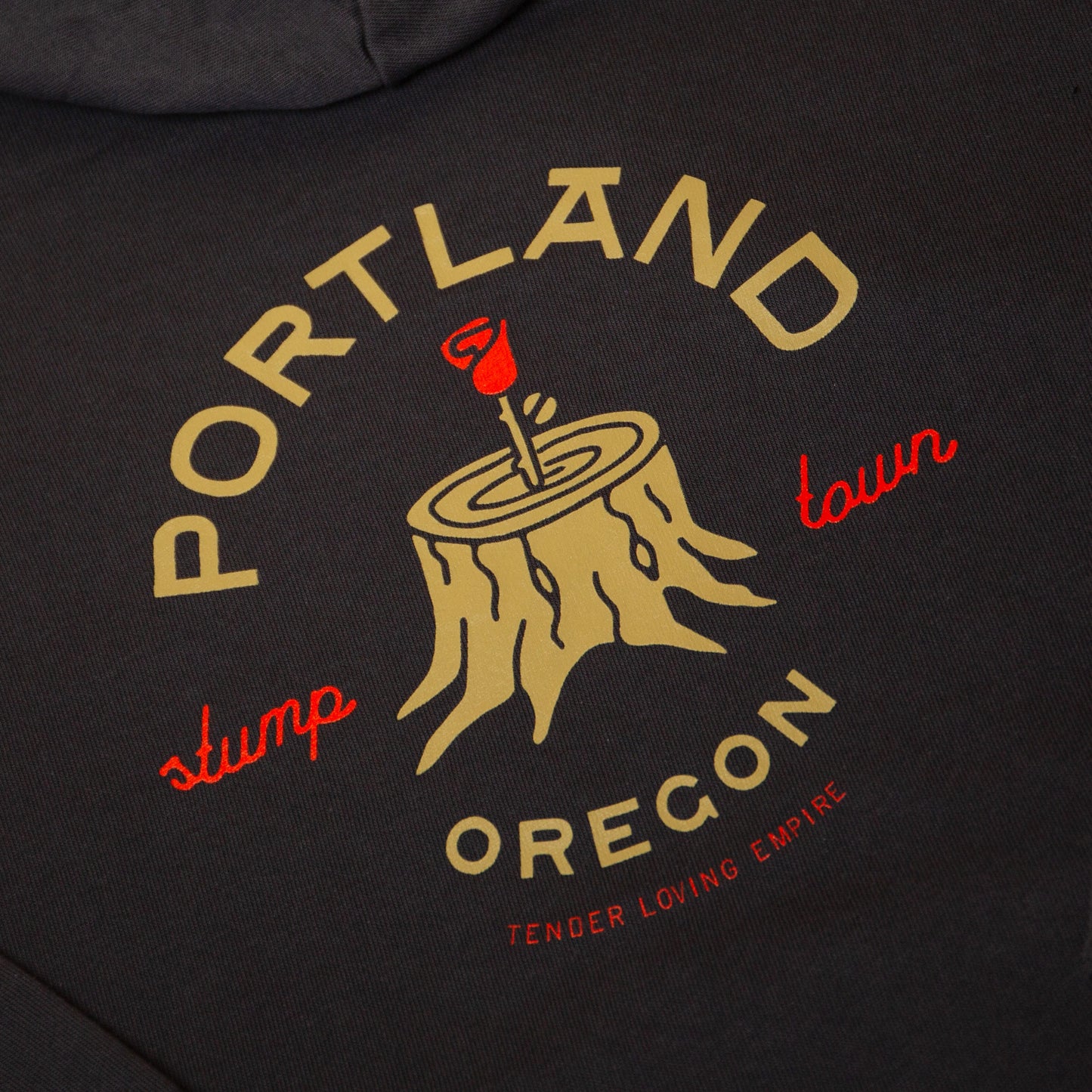 Portland Rose Stump Hoodie