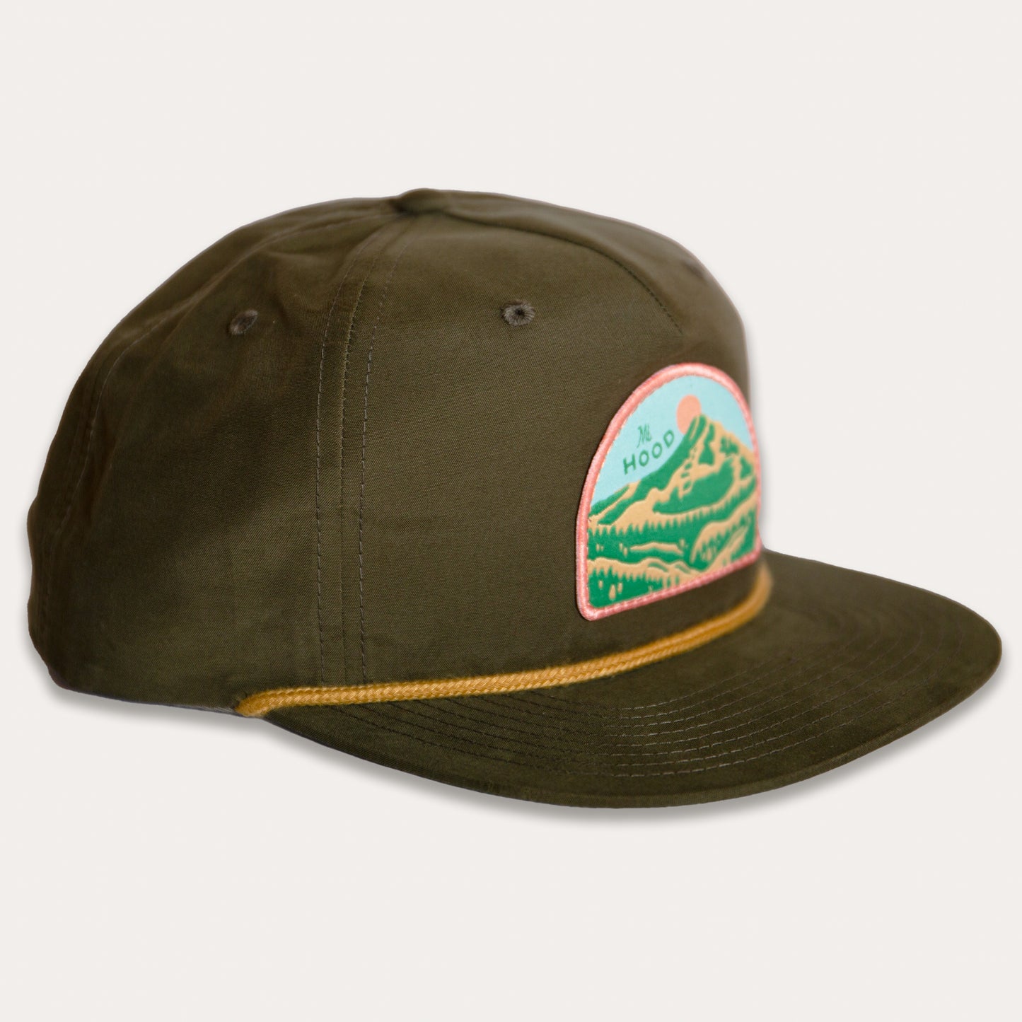 Retro Mt. Hood Rope Hat (Loden)
