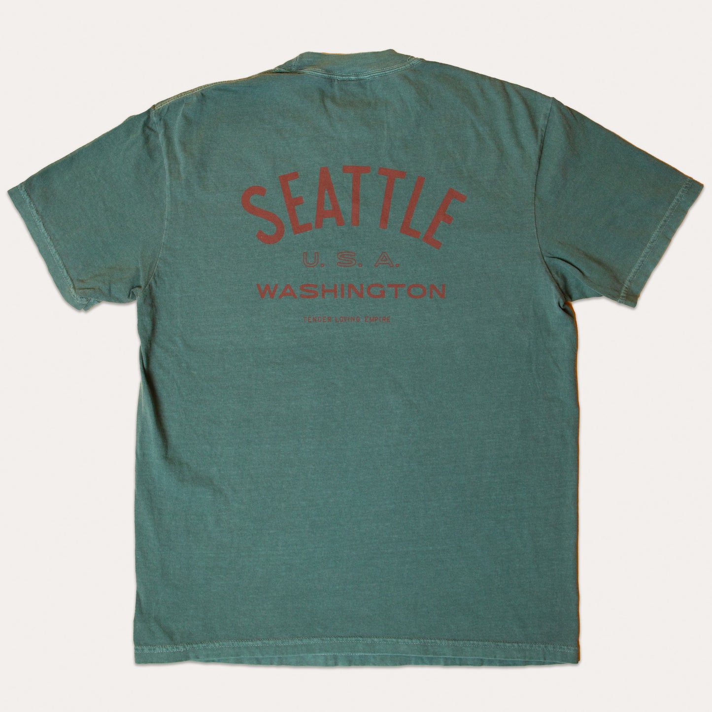 Seattle Badge Unisex Shirt (Spruce)