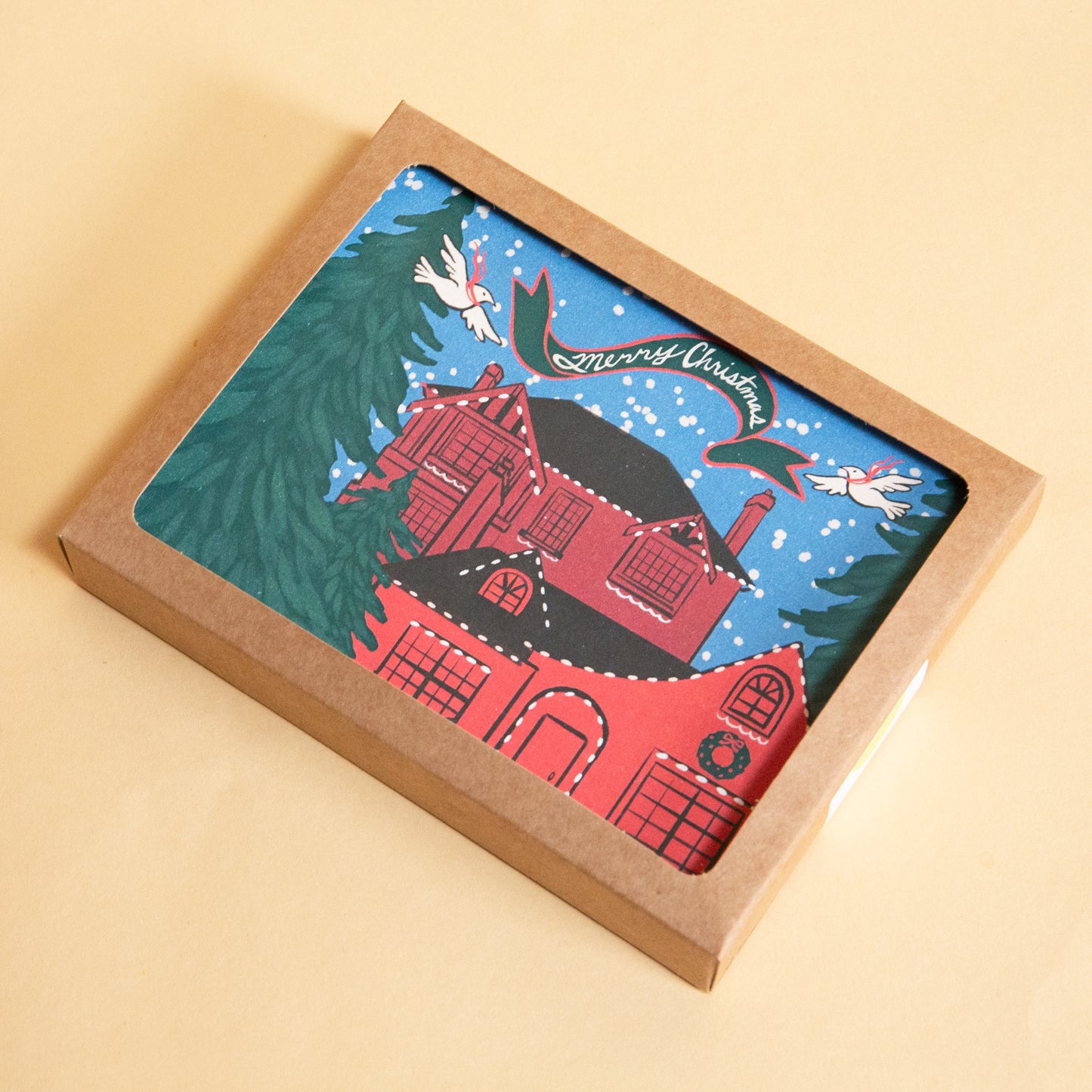 Card Set: Merry Christmas House Card