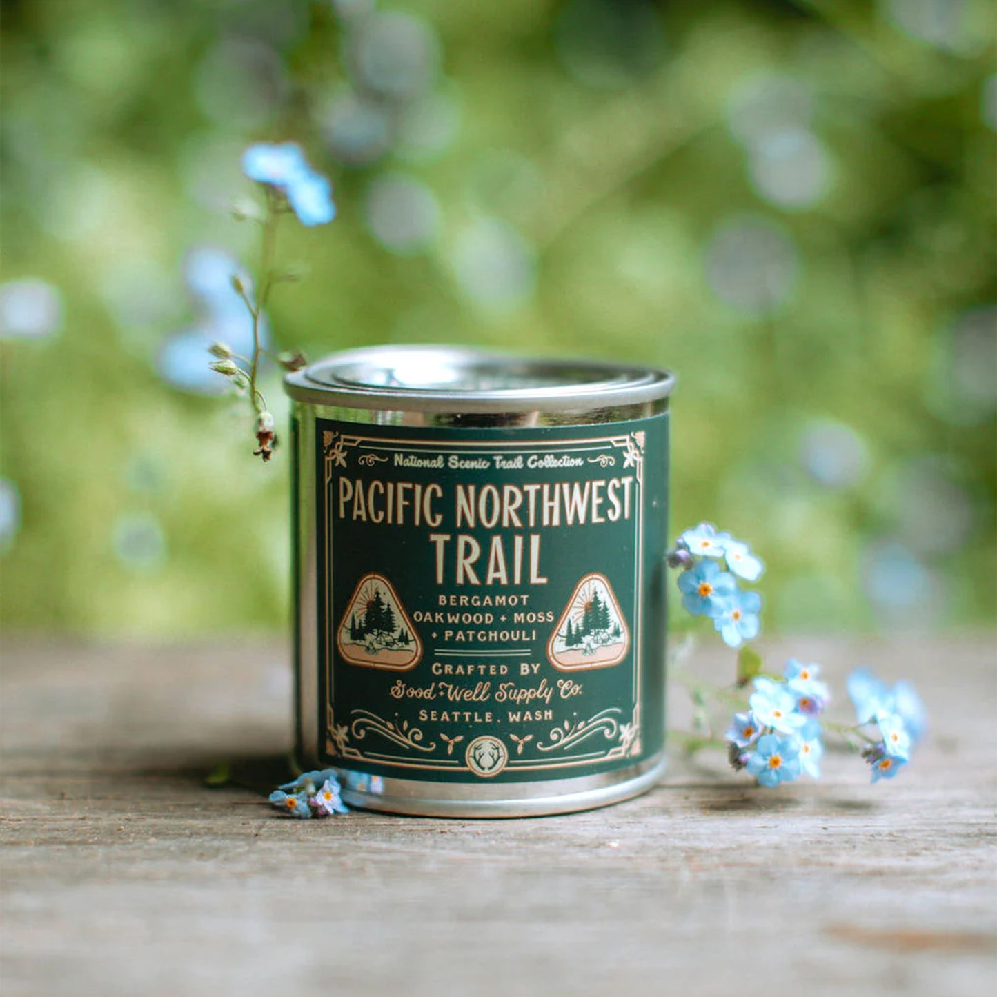 National Scenic Trails Candle 8oz / Pacific Northwest