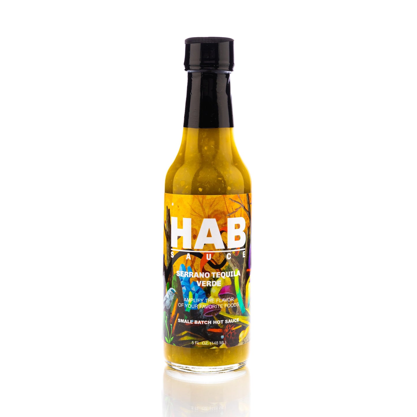 HAB Sauce Serrano Tequila Verde 5oz.