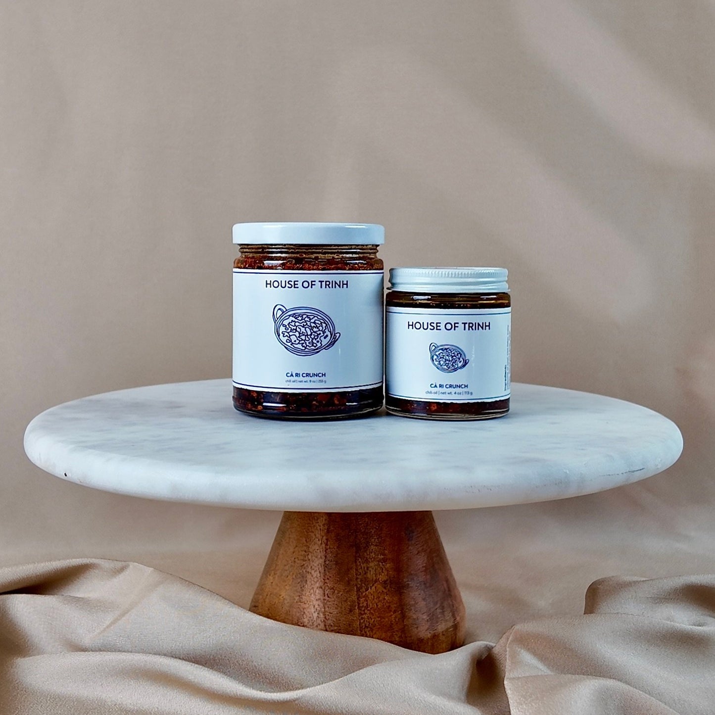 Cà Ri Curry Crunch Chili Oil - 4oz