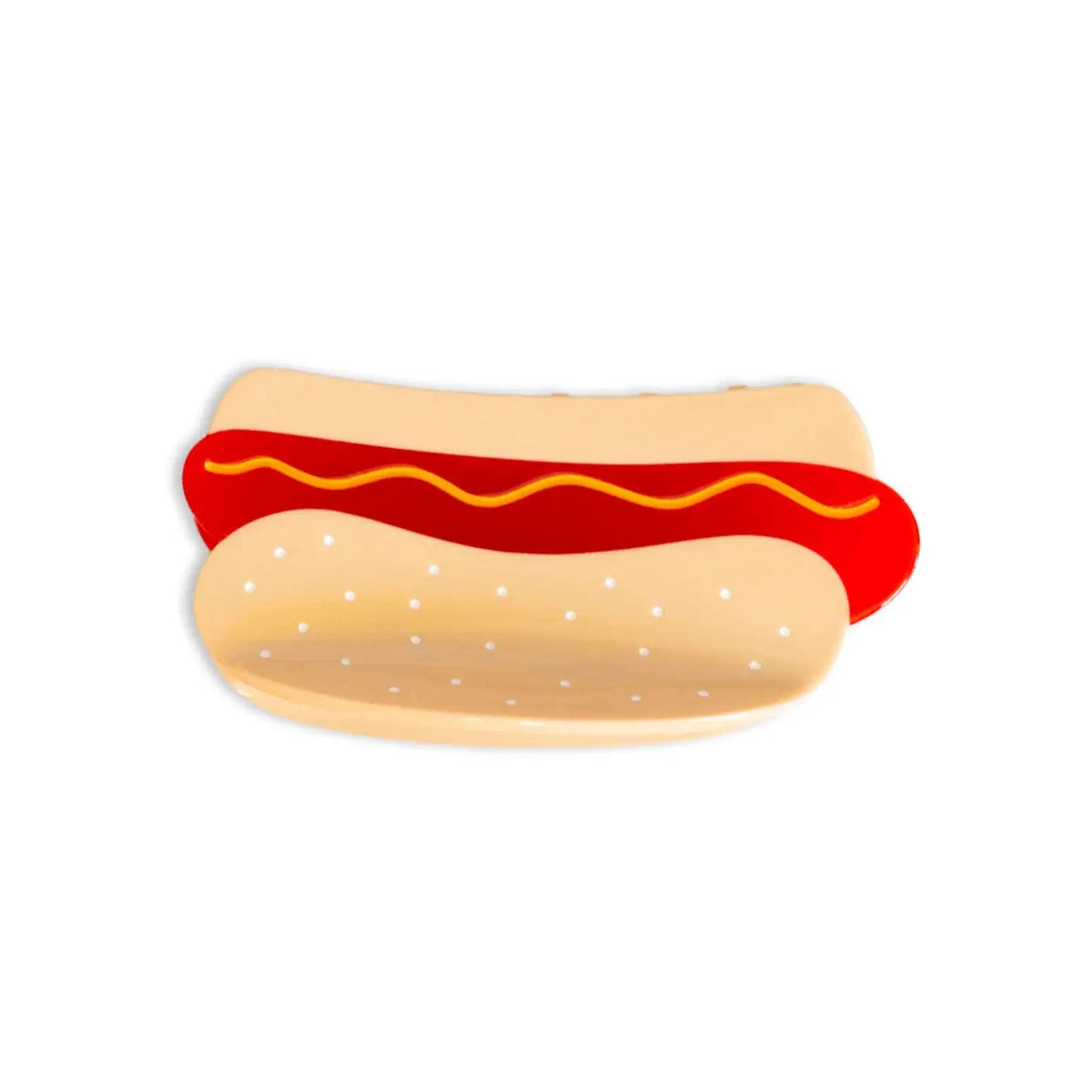 Large Hot Dog Hair Claw