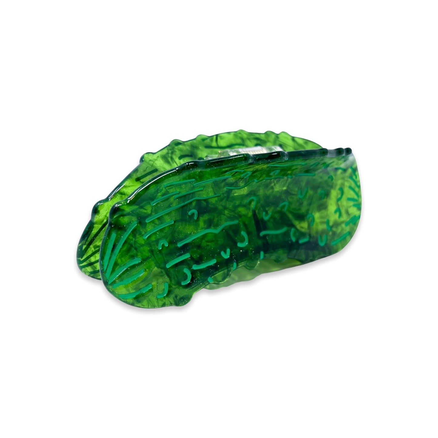 Large Pickle Hair Claw