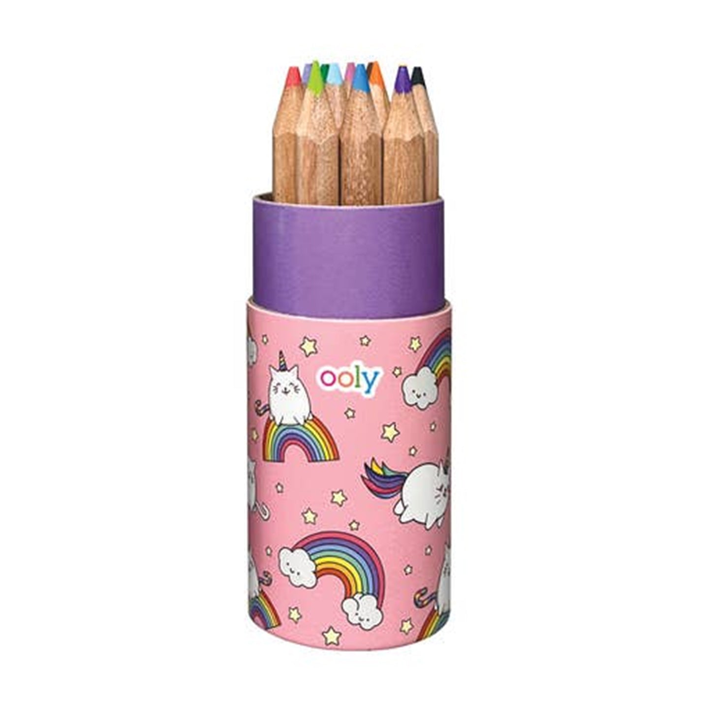 Mini Colored Pencil Set w/ Sharpener