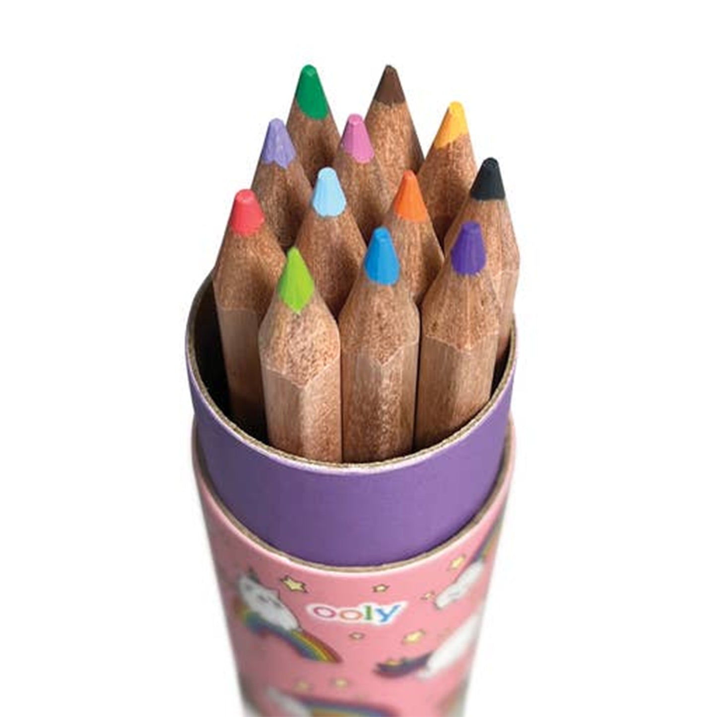 Mini Colored Pencil Set w/ Sharpener