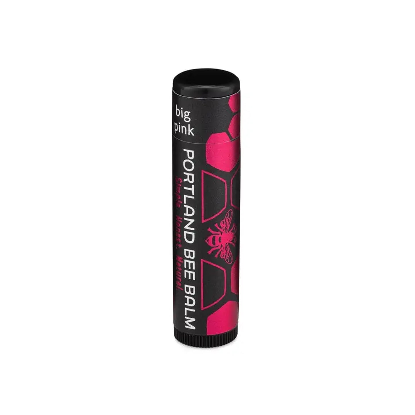 Tinted Beeswax Lip Balm - Big Pink