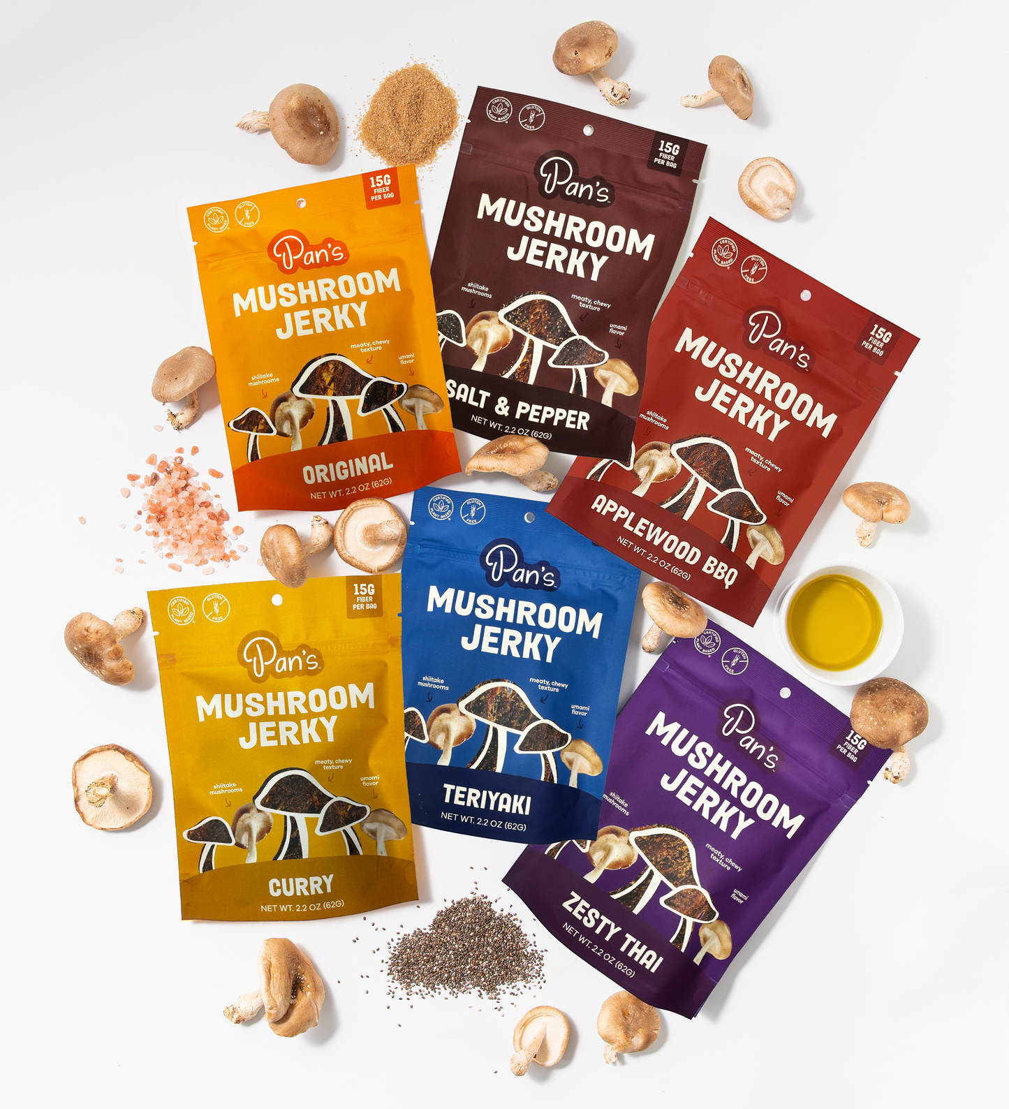 Pan's Mushroom Jerky