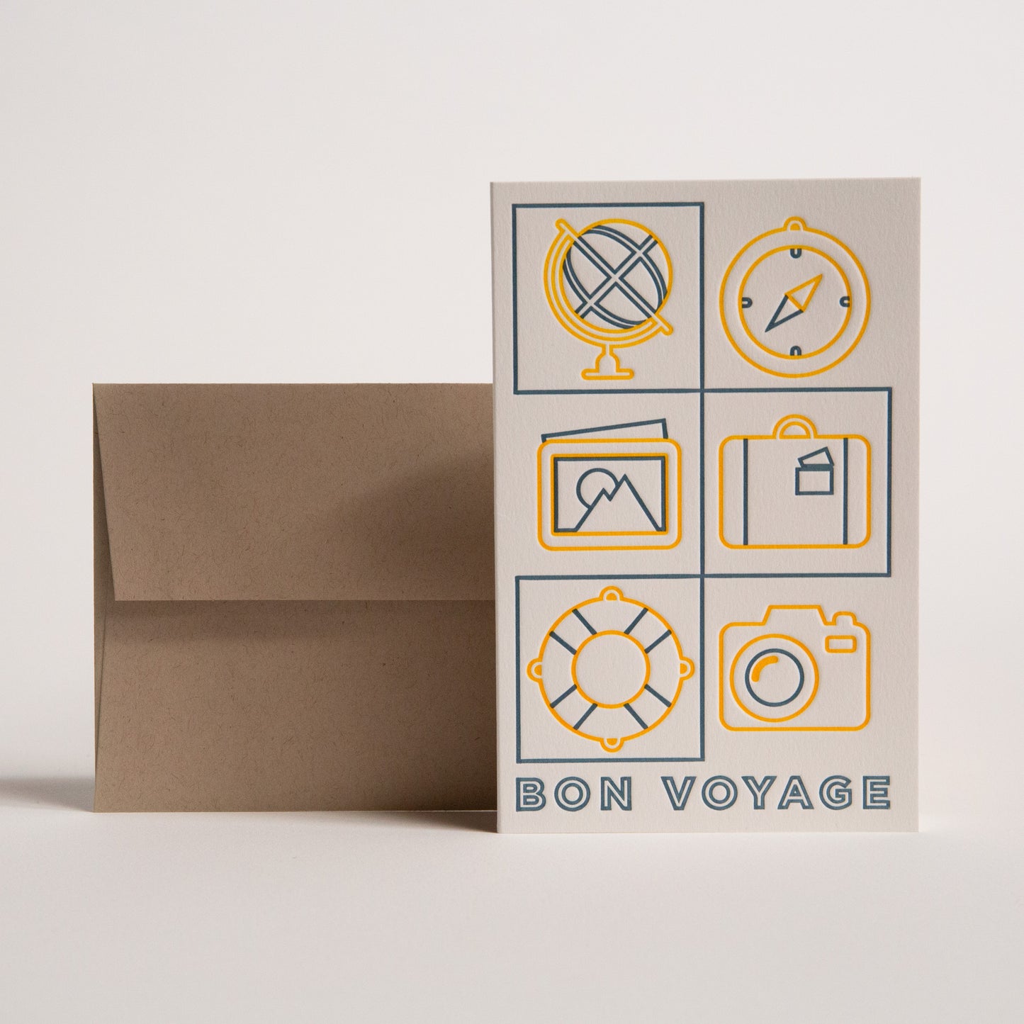 Bon Voyage Greeting Card