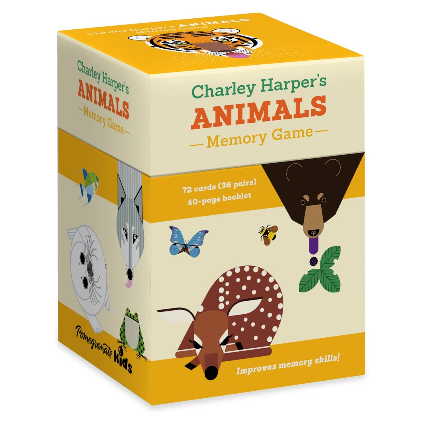 Charley Harper's Animals Memory Game