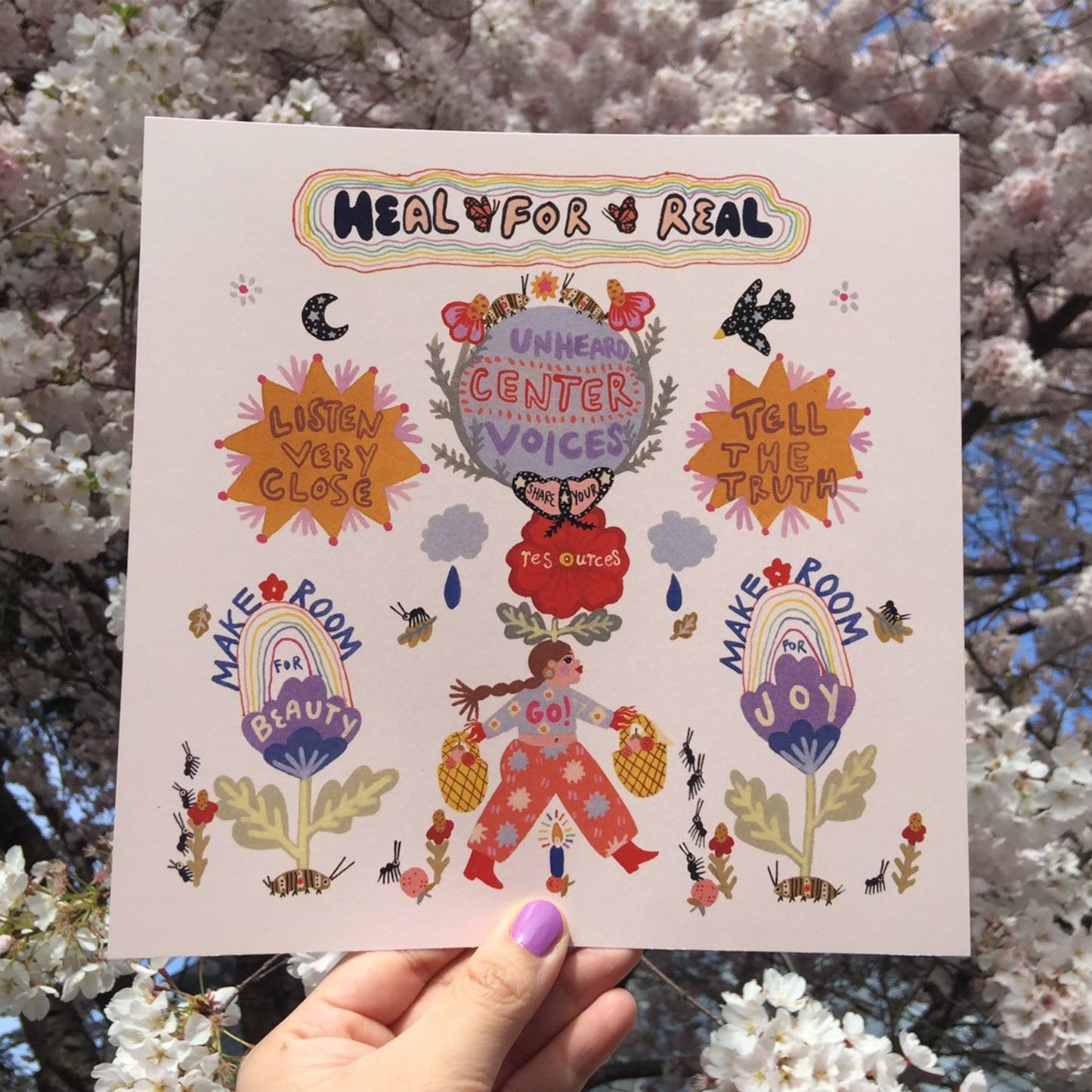 Ree Artemisa: Heal for Real Print