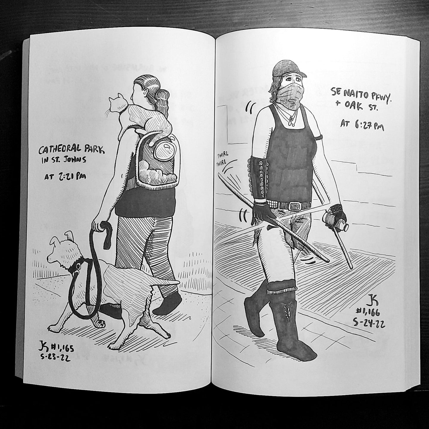 Sketchy People Book - Year 7