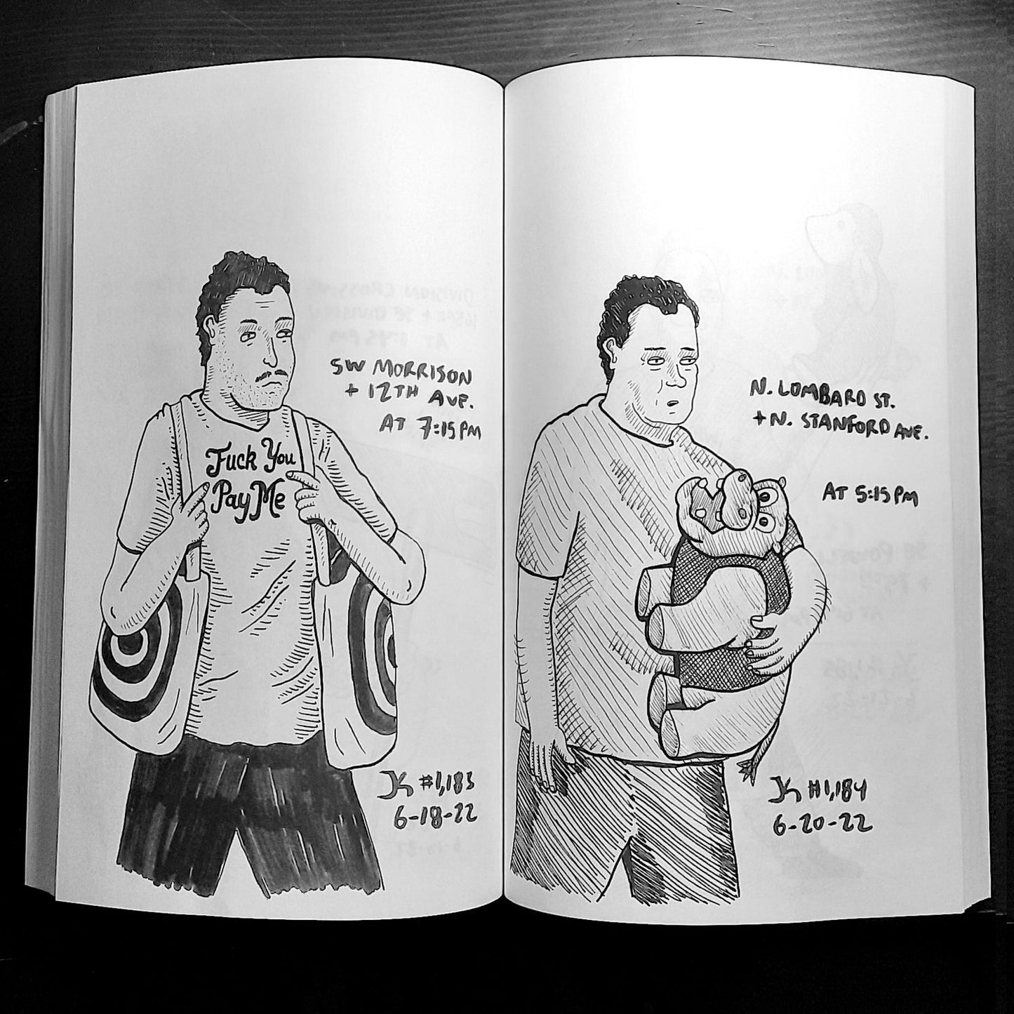 Sketchy People Book - Year 7