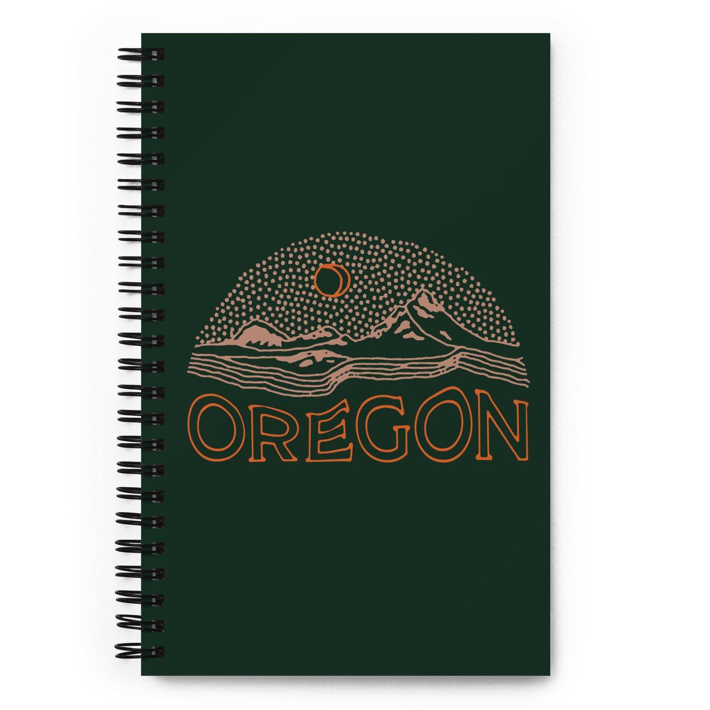 Oregon Territory Spiral Notebook