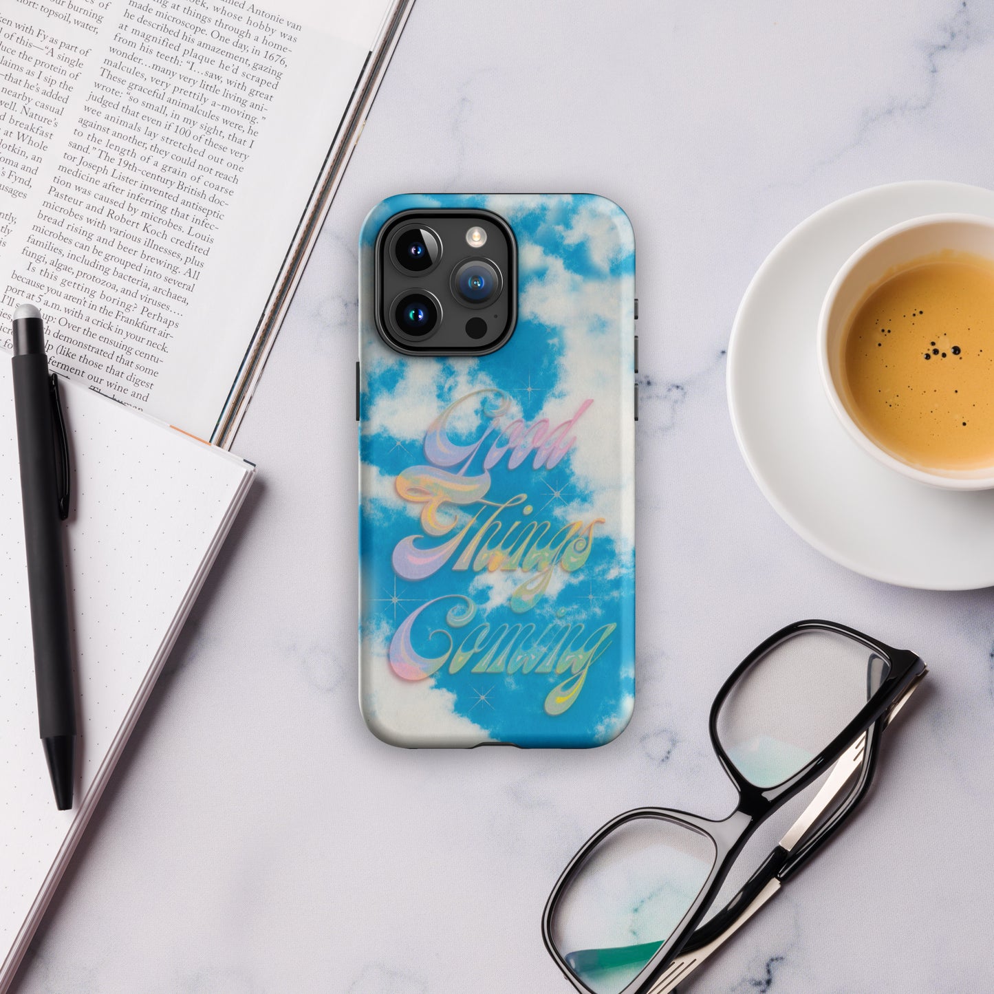 Good Things Coming Tough Case for iPhone 15 Pro Max