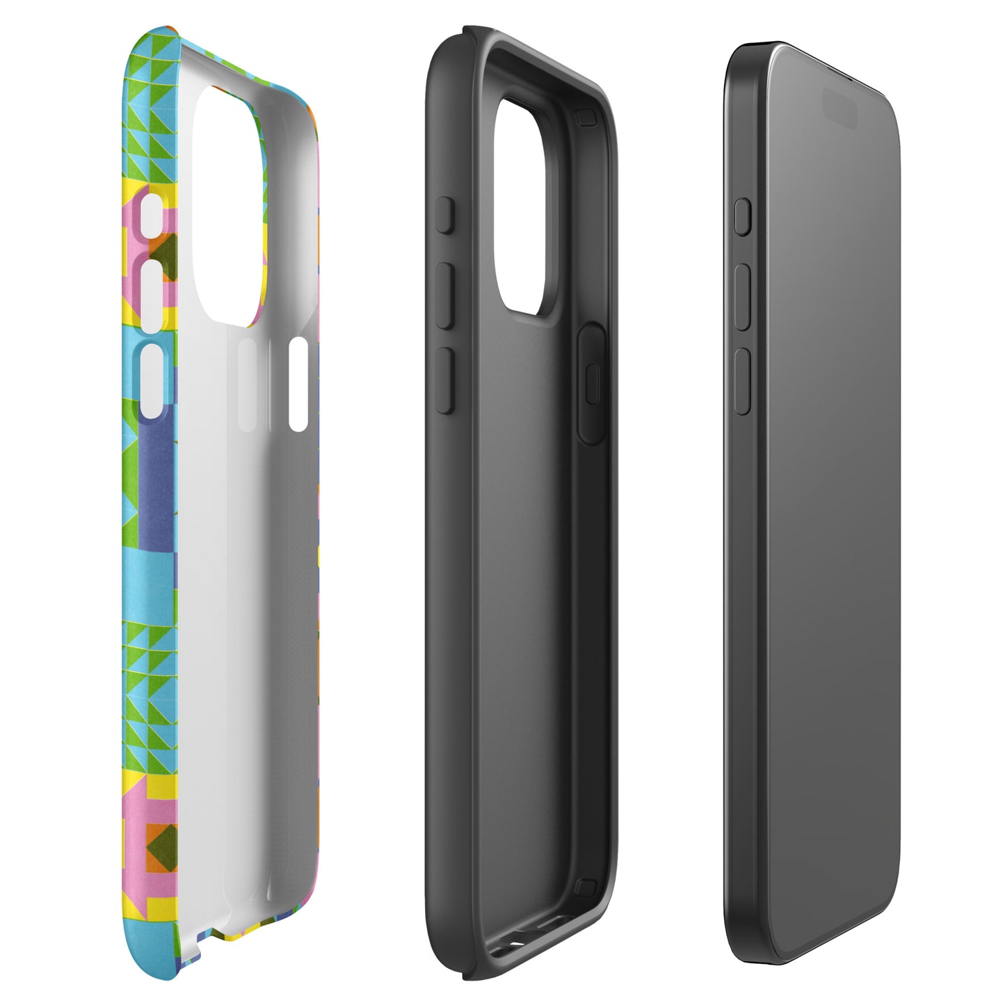 Quilt Riso Tough Case for iPhone 15 Pro Max