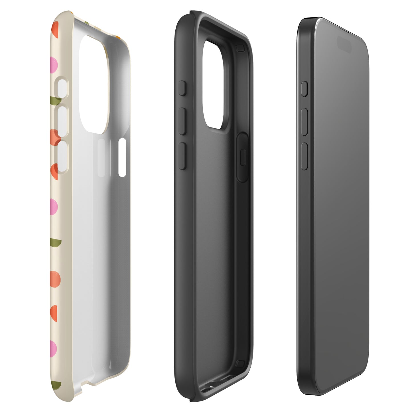 Half Moon Tough Case for iPhone 15 Pro Max