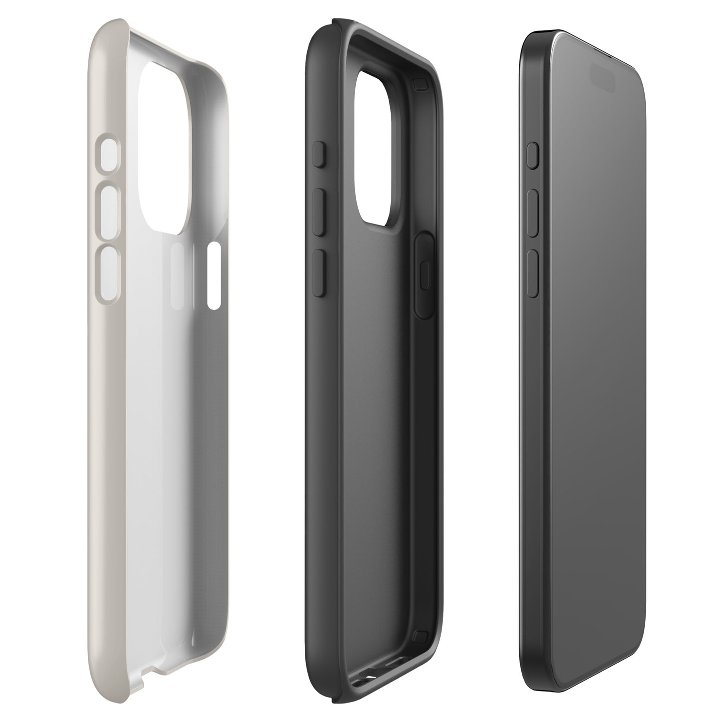 Seattle Skyline (Dark Mode) Tough Case for iPhone 15 Pro Max