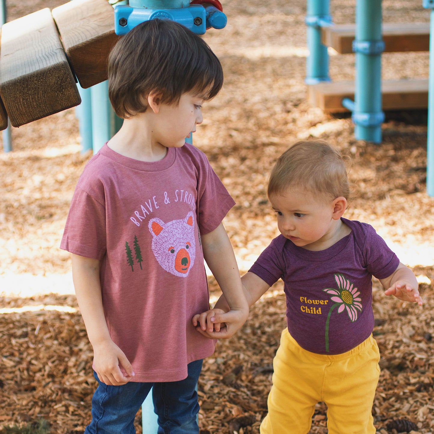 Brave & Strong Kids Tee