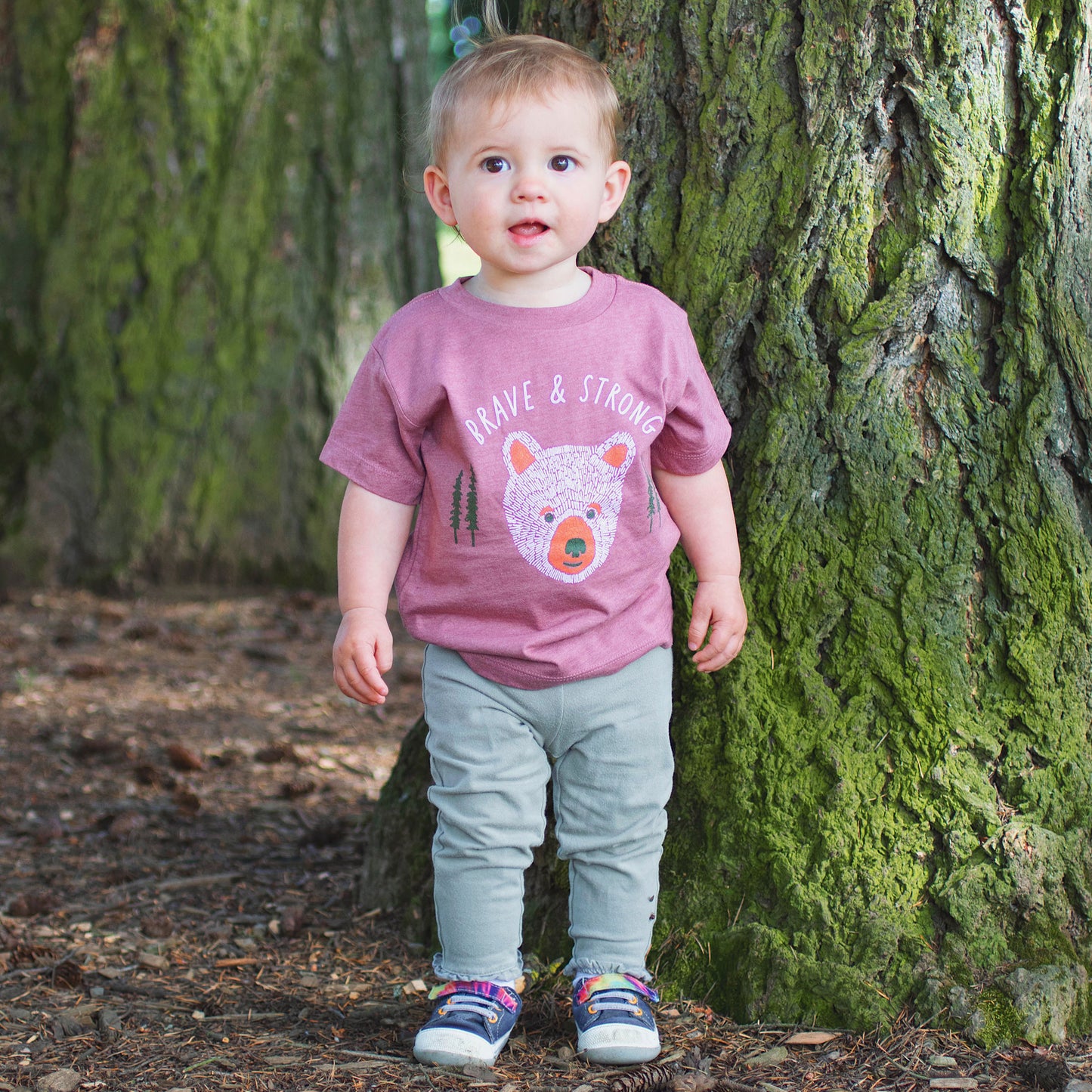 Brave & Strong Kids Tee