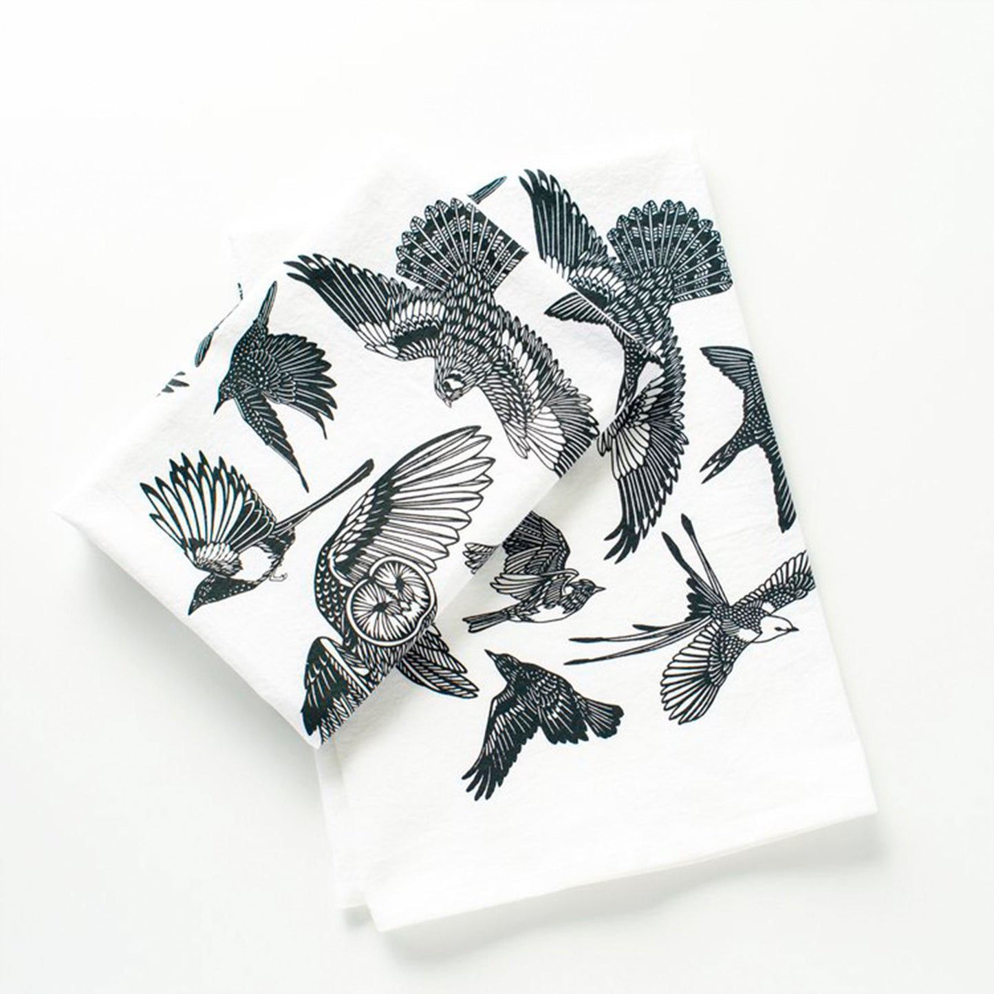 Bird Mafia Tea Towel