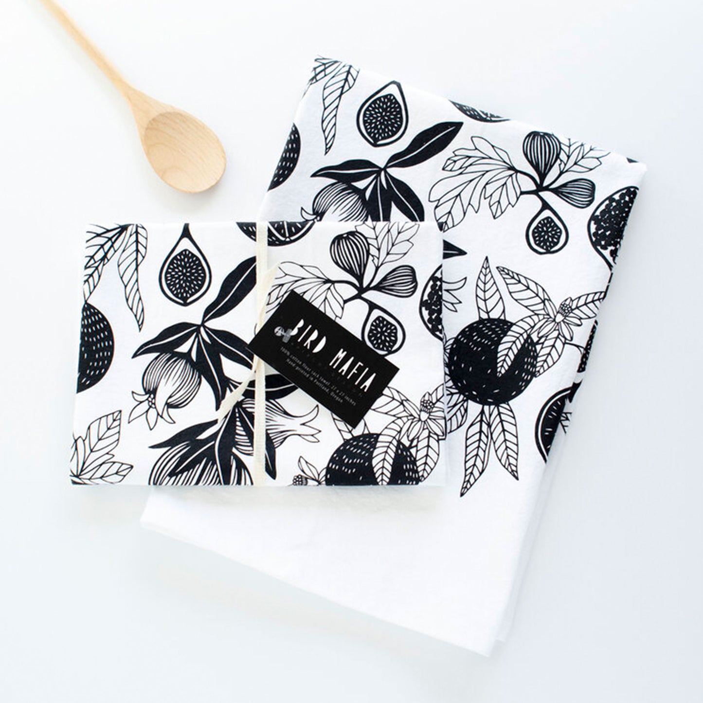 Bird Mafia Tea Towel