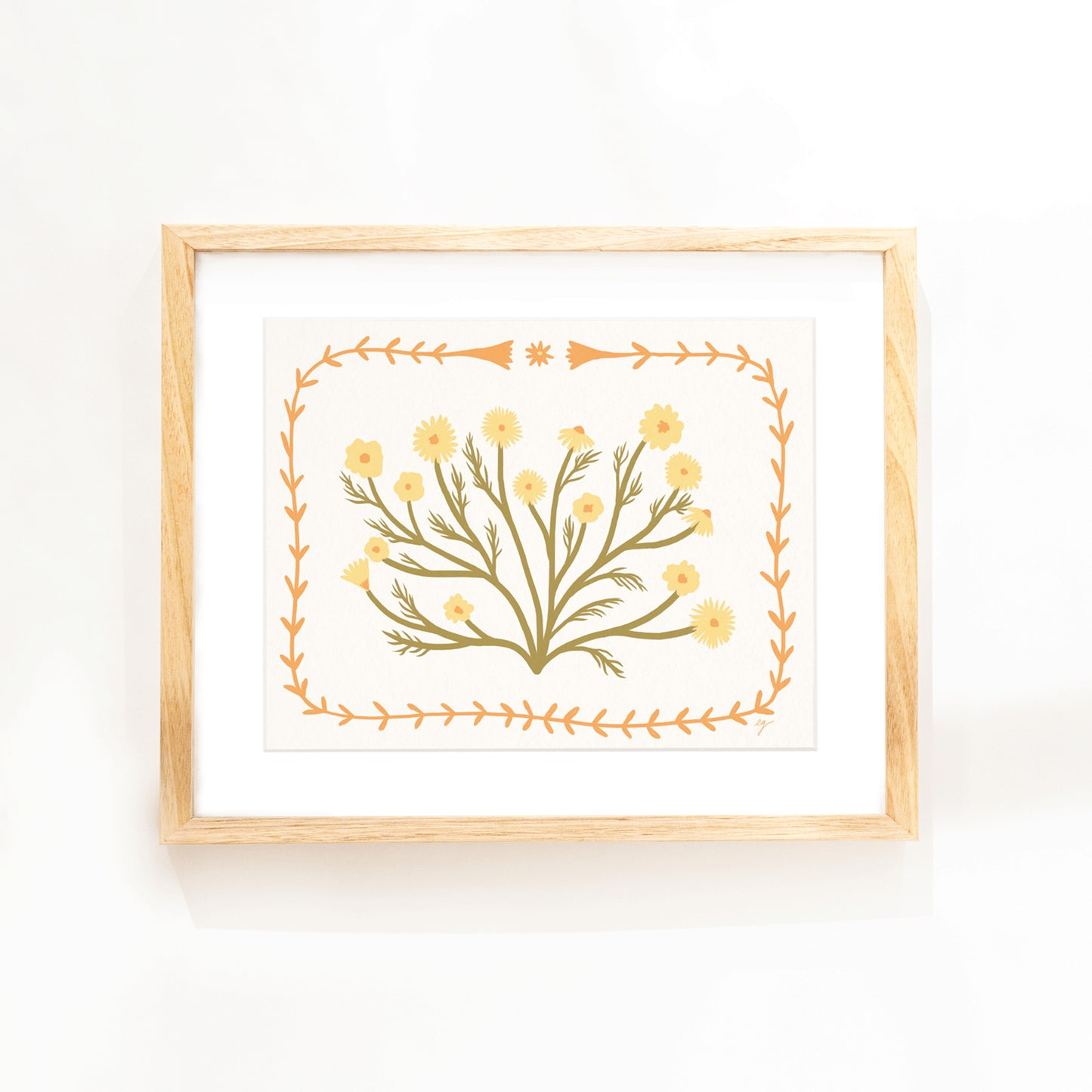 Elana Gabrielle: Chamomile Print