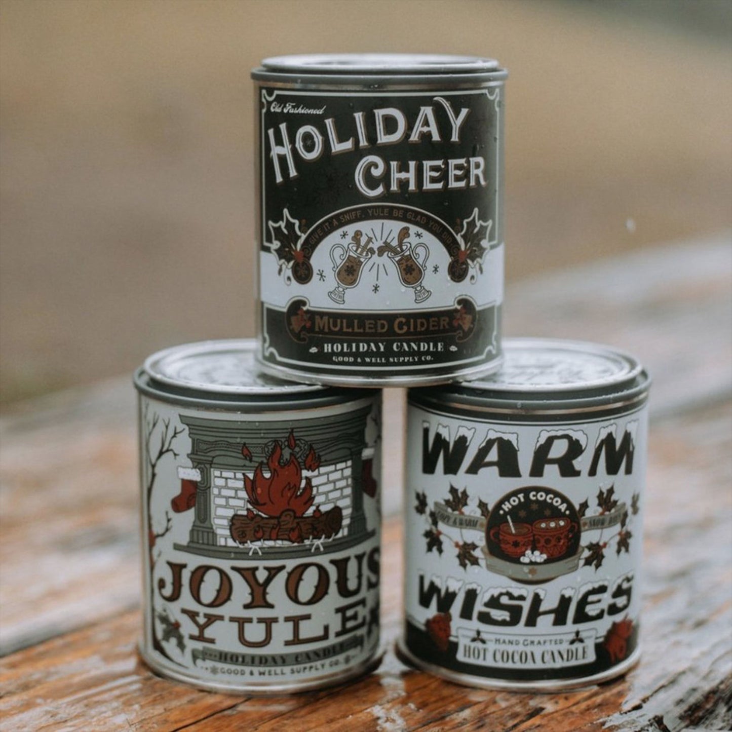 Joyous Yule Holiday Candle 8oz